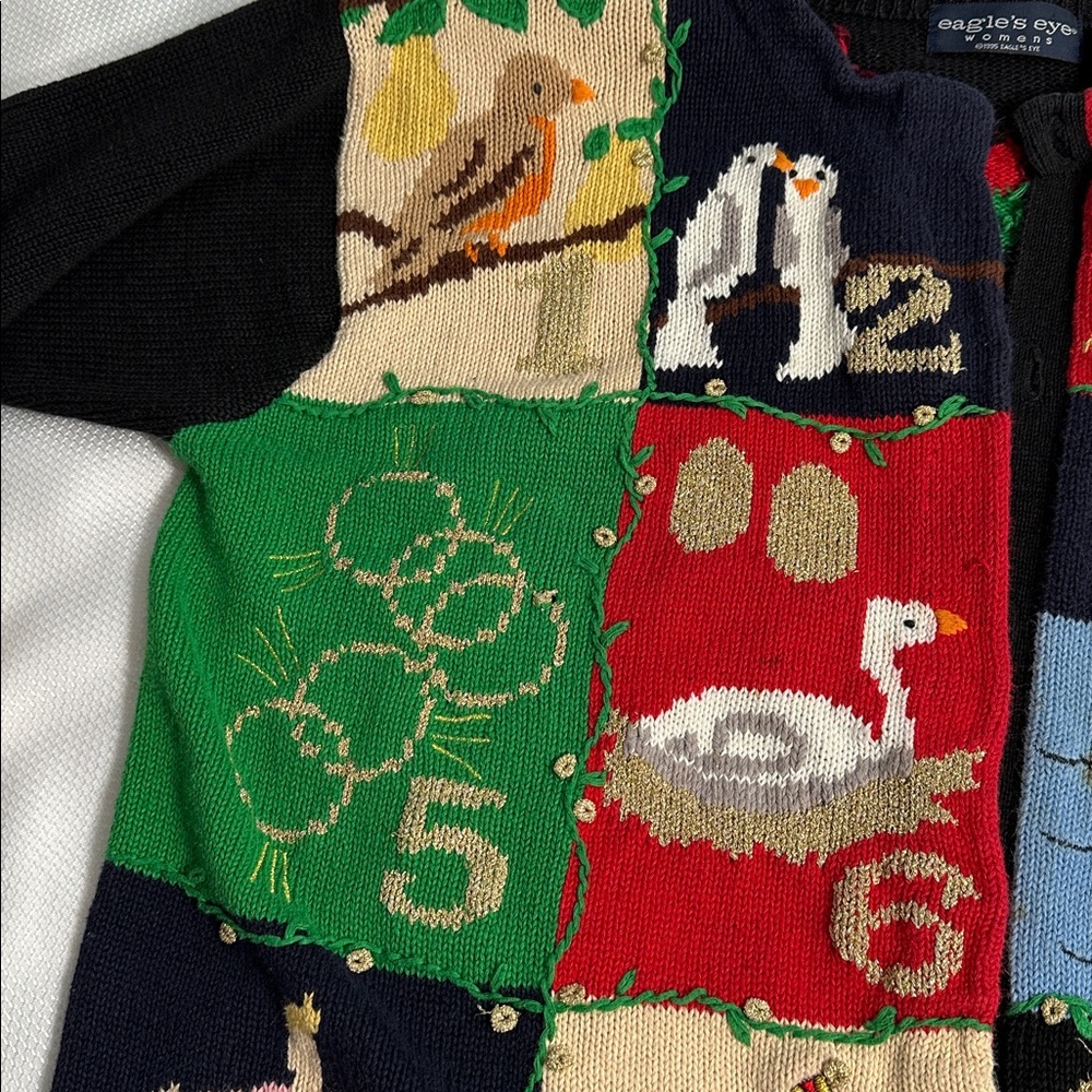 Eagle’s Eye 12 Days of Christmas sweater - Picture 6 of 10